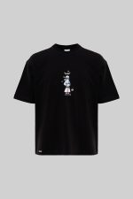 T-shirt oversize noir Mascot pour homme – photo produit