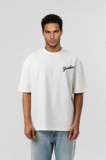 T-shirt oversize blanc Yankees pour homme – photo produit