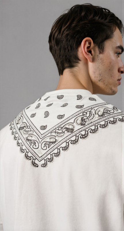 Détail du T-shirt GANG