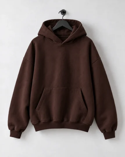 Hoodie Maison Select marron