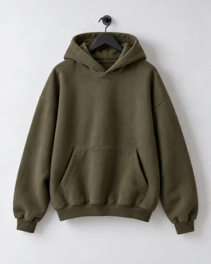 Hoodie Maison Select vert olive